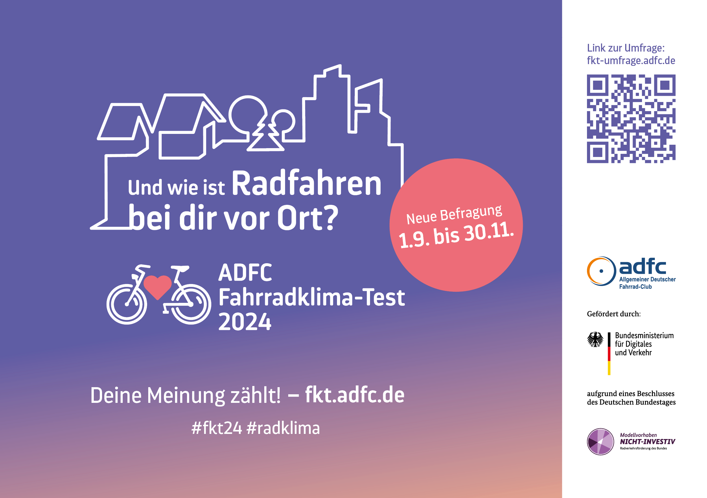 Fahrradklima-Test 2024